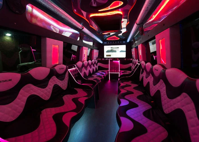Party buses are great fun